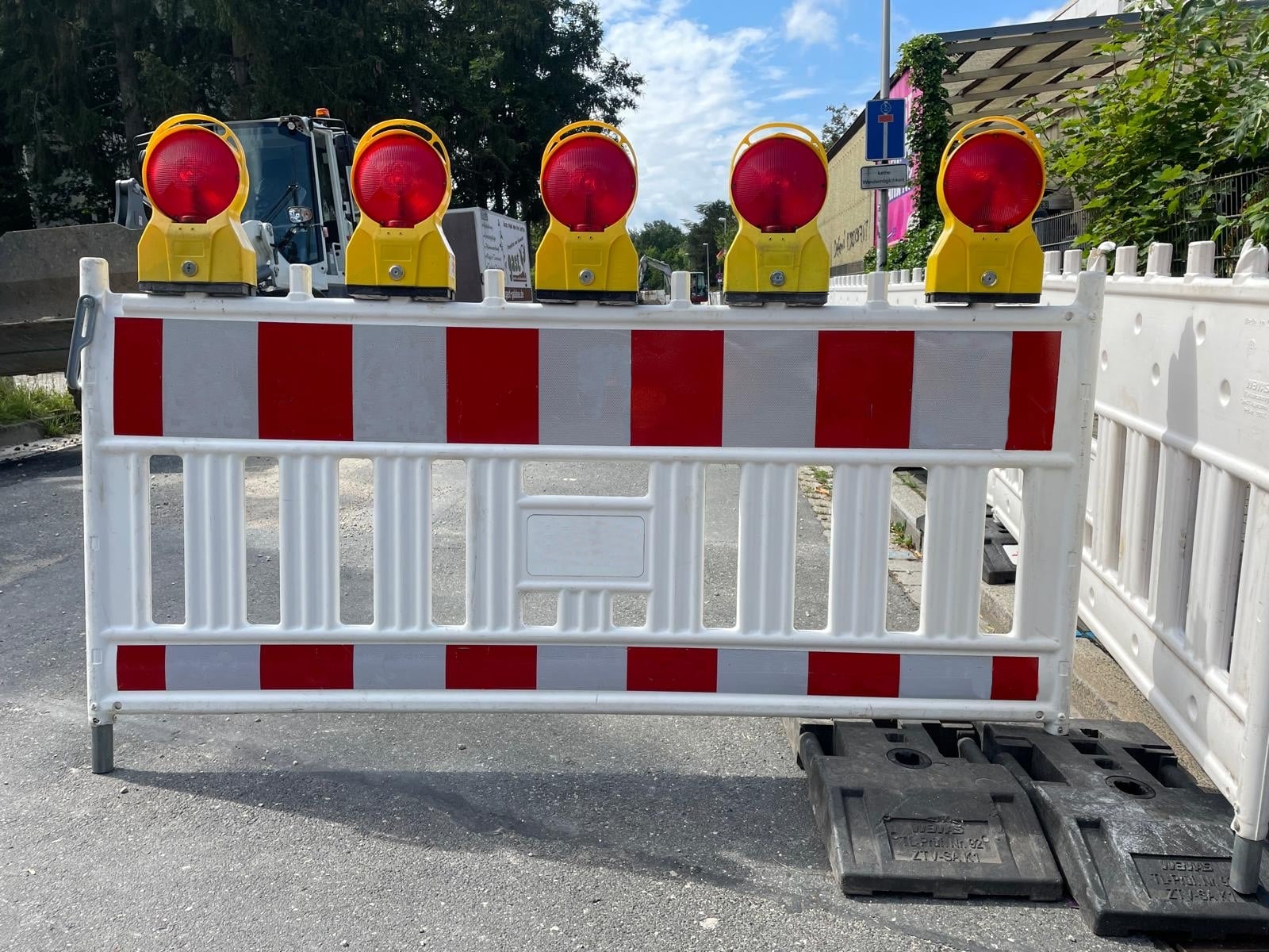 Wanderbaustellen im Markt Eckental zur Kanalschachtregulierung